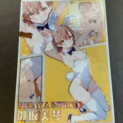 Love of Picking Stars SSR Card - Goddess Story - Bunny Girl - Misaka Anime Foil - Image 4
