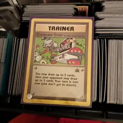 Pokemon TCG Computer Error Black Star Promo Card #16 Trainer Card - Image 1