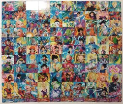 Lot of 100 Japanese Dragon Ball Super Dragonball Heroes Card Set TCG - Image 1