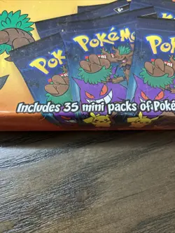 NEW POKEMON CARDS TRICK OR TRADE 35 MINI PACK BOOSTER BUNDLE TCG 2024 SEALED - Image 3