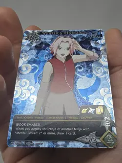 Naruto CCG TCG PR-057 Sakura Haruno Foil Promo Card - Image 2