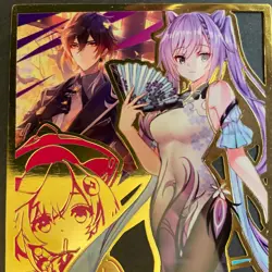 Goddess Story 10M06 Gold Metal Card - 10M06 - Redemption - Case Topper Rare! - Image 3