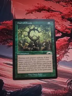 Oath of Druids X1 Exodus Mtg Magic the Gathering - Image 1