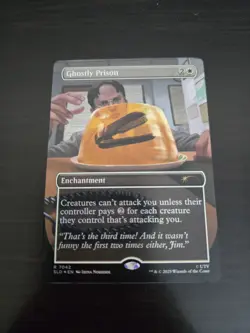 Magic Secret Lair X The Office - Ghostly Prison - From Dwight's Destiny Foil MtG - Image 1