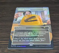 Magic Secret Lair X The Office - Ghostly Prison - From Dwight's Destiny Foil MtG - Image 2