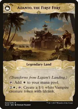 MTG - Legion's Landing Adanto, the First Fort [Ixalan] - Image 2