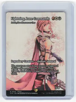 2025 Magic: The Gathering Lightning, Lone Commando FF: Through the Ages #0054 NM - Image 1