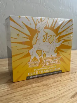Pokemon Center Exclusive Brilliant Stars Elite Trainer Box (ETB) Factory Sealed - Image 1