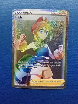 Pokemon TCG Astral Radiance Irida 204/189 Holo Secret Rare NM - Image 1