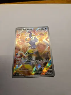 Pokemon TCG Cramorant 176/167 Twilight Masquerade Illustration Rare - Image 3