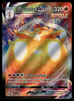 Cinderace VMAX 045/264 SWSH08: Fusion Strike Pokemon - Image 1