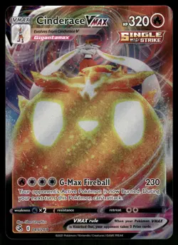 Cinderace VMAX 045/264 SWSH08: Fusion Strike Pokemon - Image 1