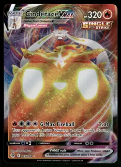 Cinderace VMAX 045/264 SWSH08: Fusion Strike Pokemon - Image 1