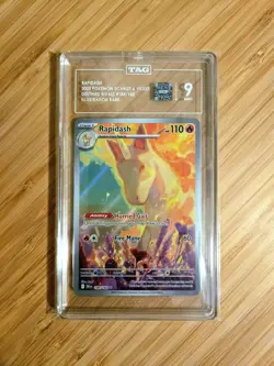 Pokemon TCG Rapidash | # 189 | SV Destined Rivals | Illustration Rare | TAG 9 - Image 1