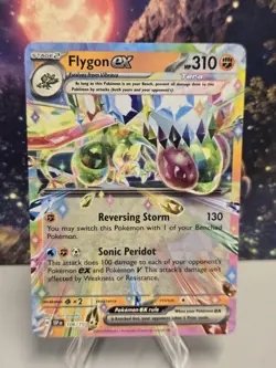 Pokemon Flygon ex 106/191 Sv08: Surging Sparks Holo Double Rare Terra TCG Holo - Image 1