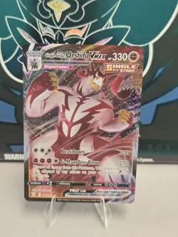 Pokemon Single Strike Urshifu VMAX 086/163 Swsh05: Battle Styles Holo TCG NM - Image 1