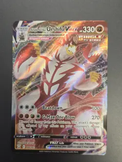 Pokemon Single Strike Urshifu VMAX 086/163 Swsh05: Battle Styles Holo TCG NM - Image 3