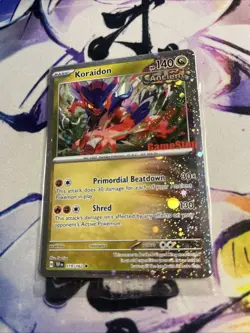 Pokemon TCG Koraidon Cosmo Holo GAMESTOP PROMO EXCLUSIVE Temporal Forces Sealed - Image 1