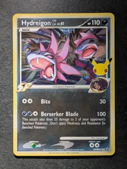 2021 Pokemon HYDREIGON C SWSH138 Black Star Promos Celebrations English (B) - Image 1