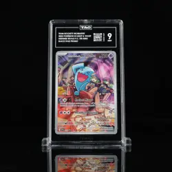 Pokemon destined rivals pokemon center stamp promo Team rockets wobbuffet Tag 9 - Image 1