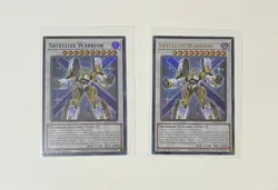 Yu-Gi-Oh! Satellite Warrior Blue Foil & Gold Foil #LDS3-EN121 Ultra Rare 1st Ed - Image 1