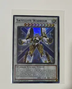 Yu-Gi-Oh! Satellite Warrior Blue Foil & Gold Foil #LDS3-EN121 Ultra Rare 1st Ed - Image 2