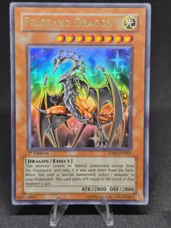 Yu-Gi-Oh! Felgrand Dragon SDRL-EN001 1st Edition Ultra Rare NM - Image 1