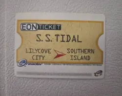 Pokemon Eon Ticket Promo e-Reader E Card Ruby & Sapphire - Image 1