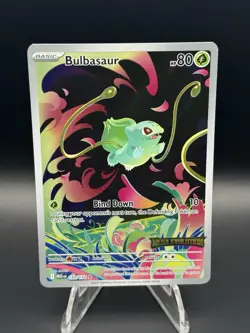 Bulbasaur 133/132 Illustration Rare Mega Evolution Promo Sealed Pokemon Card TCG - Image 1
