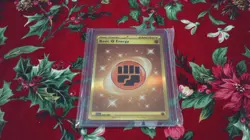 Pokemon Card TCG - Gold Rare Basic Energy Fighting 258/198 - Image 1
