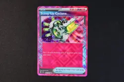 Scoop Up Cyclone 162/167 Holo Pokemon TCG Card Twilight Masquerade NEAR MINT - Image 1