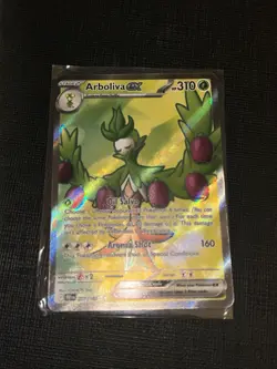 Pokemon TCG Arboliva EX 207/182 Full Art Holo Card, 2025 Destined Rivals - Image 1