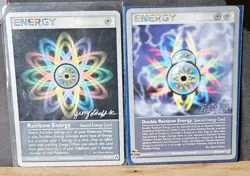 Pokemon Lot of 2 2007 World Championship Energy Cards NM-LP - Image 1