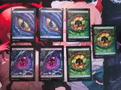 MTG Dragonstorm Basic Lands Lot of 7 - Image 1