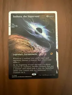 Sothera, the Supervoid (Showcase) (Fracture Foil) Edge of Eternities Foil - Image 1