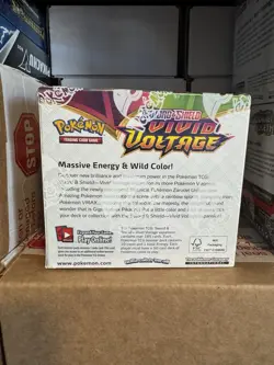 Pokemon TCG: Sword & Shield - Vivid Voltage Booster Box Factory Sealed 36 Packs 820650817496 - Image 3