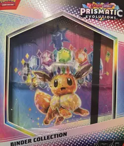 Pokemon TCG Prismatic Evolutions Eevee Binder NEW - Binder Only - Image 1