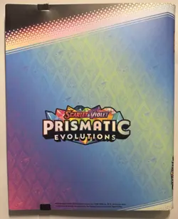 Pokemon TCG Prismatic Evolutions Eevee Binder NEW - Binder Only - Image 3