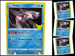 Pokemon Sword & Shield CELEBRATIONS 004/025 Palkia 4X Mint/NM Holo 4 Playset X4 - Image 1