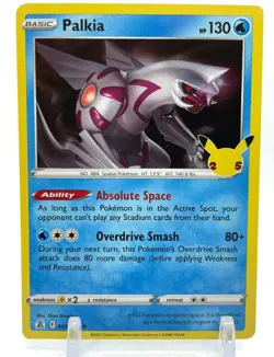 Pokemon Sword & Shield CELEBRATIONS 004/025 Palkia 4X Mint/NM Holo 4 Playset X4 - Image 2