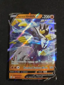 Rapid Strike Urshifu V 087/163 SWSH: Battle Styles Pokemon TCG NM 2021 - Image 1