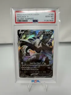 Pokemon 2022 Lugia V 186/195 Alt Art Silver Tempest GEM MINT PSA 10 - Image 3