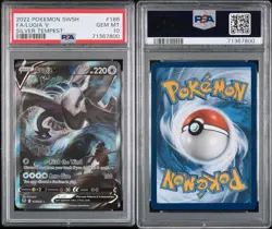 Pokemon 2022 Lugia V 186/195 Alt Art Silver Tempest GEM MINT PSA 10 - Image 5