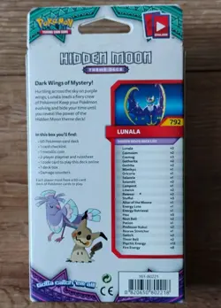 [Brand NEW] Pokemon Sun & Moon Guardians Rising - Hidden Moon Lunala Theme Deck - Image 2
