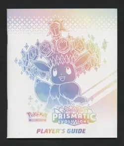POKEMON TCG PRISMATIC EVEOLUTIONS PLAYER'S GUIDE SCARLET & VIOLET - Image 1