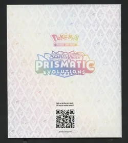 POKEMON TCG PRISMATIC EVEOLUTIONS PLAYER'S GUIDE SCARLET & VIOLET - Image 2