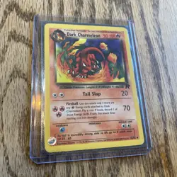 Pokemon TCG Team Rocket 1st Edition Dark Charmeleon 32/82 LP - Image 1