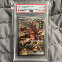 PSA 10 GEM MINT - Volcanion Ex #182 [SIR] Pokemon TCG Journey Together - EN - Image 1