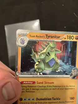 Tyrannitar 096/182 (Pokemon Center Exclusive) Stamped Promo NM With Swirl - Image 4