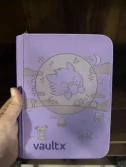 Vault X Just Purple 4 Pocket Pokemon Bubble Gengar binder - Image 2